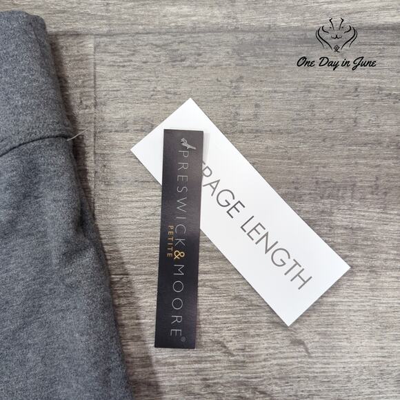 Preswick & Moore Petite Average Length Pull On Pants Size PL - Picture 2 of 6